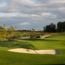 Liberty National Golf Club en imágenes (cortesía Stan Badz y Chris Condon / PGA Tour / Getty Images)