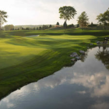 Liberty National Golf Club en imágenes (cortesía Stan Badz y Chris Condon / PGA Tour / Getty Images)
