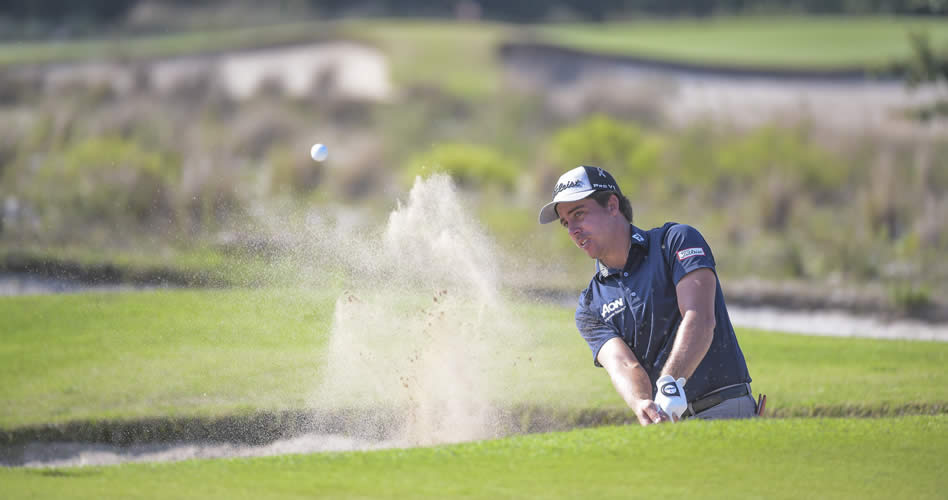 RIO DE JANEIRO, BRAZIL - OCTOBER 14: Rodolfo Cazaubon of Mexico during the third round of the PGA TOUR Latinoamerica 64 Aberto do Brasil at the Olympic Golf Course on October 14, 2017 in Rio de Janeiro, Brazil. (Enrique Berardi/PGA TOUR)