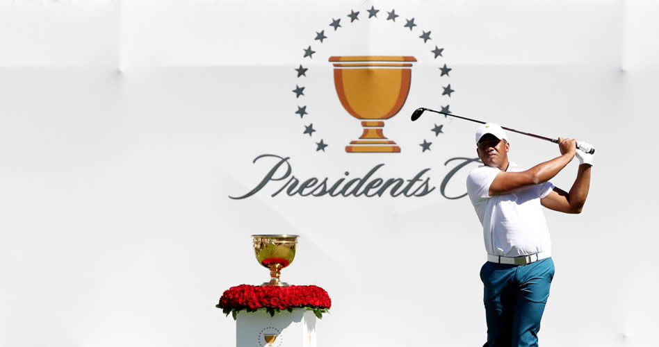 Vegas terminó encantado con su primera Presidents Cup (cortesía Getty Images/Elsa)