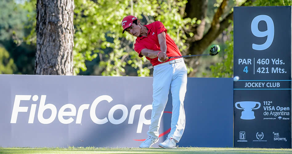 ugusto Núñez (ARG) arrancó con todo en el 112° VISA Open de Argentina presentado por Macro (Enrique Berardi/PGA TOUR)