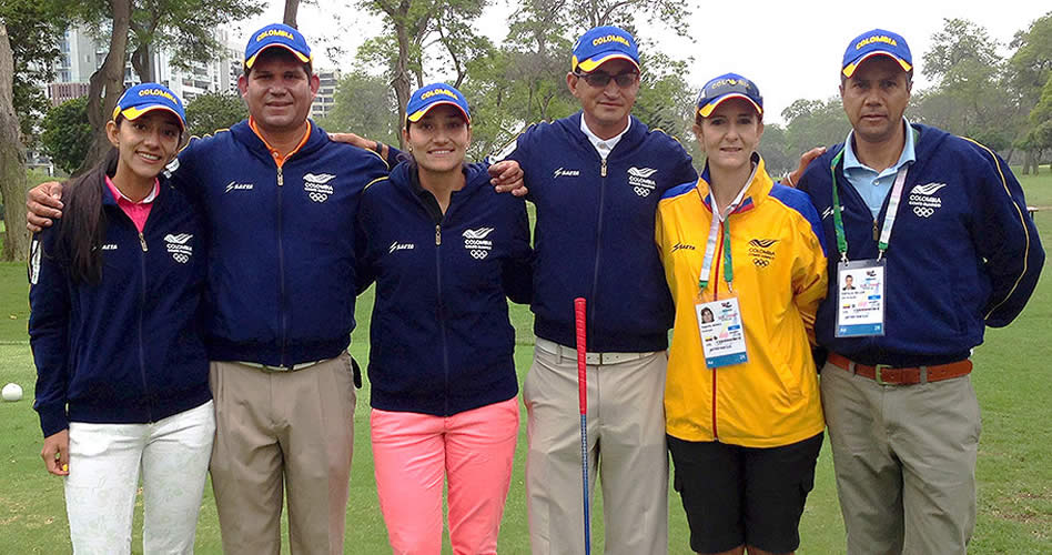 Colombia y Ecuador líderes de los 36 hoyos del Golf Bolivariano (cortesía Federación Colombiana de Golf)