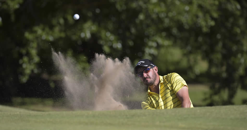 LUJÁN, ARGENTINA - NOV 12: El argentino Julián Etulain durante la ronda final del NEC Argentina Classic, decimosexto evento de la temporada 2017 de PGA TOUR Latinoamérica que se disputó en el Club de Campos Las Praderas de Luján. (Enrique Berardi/PGA TOUR)