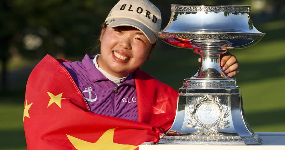 Shanshan Feng, la nueva golfista No. 1 del mundo (cortesía Latitude News)