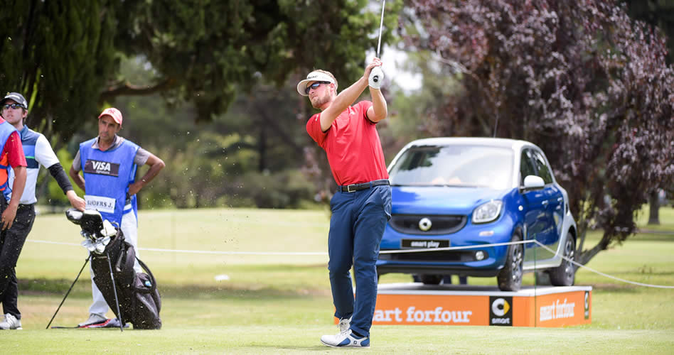 Tyson Alexander (USA) alcanzó varios récords con su vuelta de 62 golpes en el 112° VISA Open de Argentina presentado por Macro (Enrique Berardi/PGA TOUR)