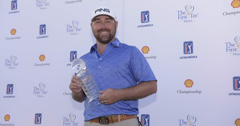 Brady Schnell logra la victoria en el Shell Championship (Enrique Berardi/PGA TOUR)