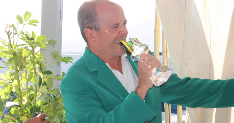 Heriberto Linares con la Chaqueta Verde