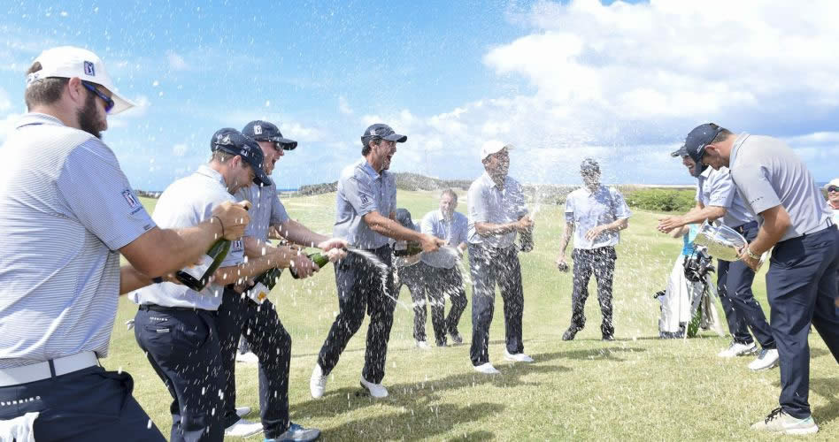 El equipo del PGA TOUR Latinoamérica llega con la misión de repetir la victoria lograda en la edición inaugural en 2016. (Enrique Berardi/PGA TOUR)