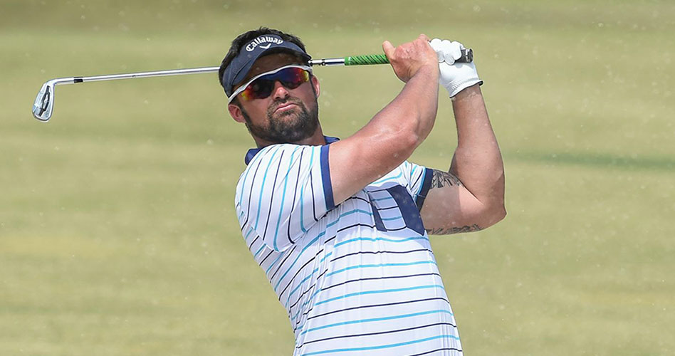 Daniel Barbetti hizo cuatro birdies y un bogey este miércoles en Pilará. (Enrique Berardi/PGA TOUR)