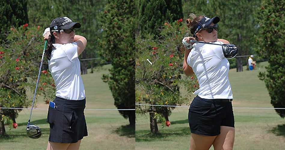 Las colombianas Silvia Garcés y Camila Serrano quedaron como los punteros a falta de una ronda del Abierto Sudamericano Amateur