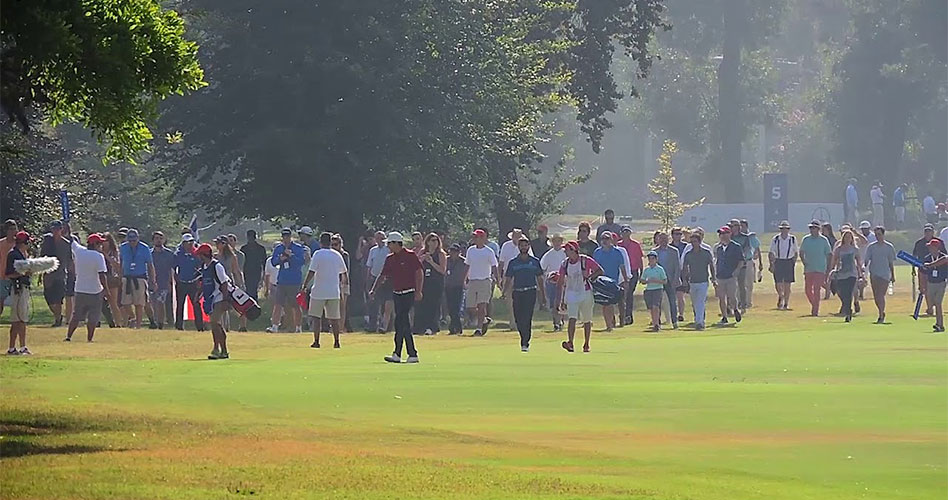 Video, el público siguiendo las últimas partidas del Latin America Amateur Championship 2018