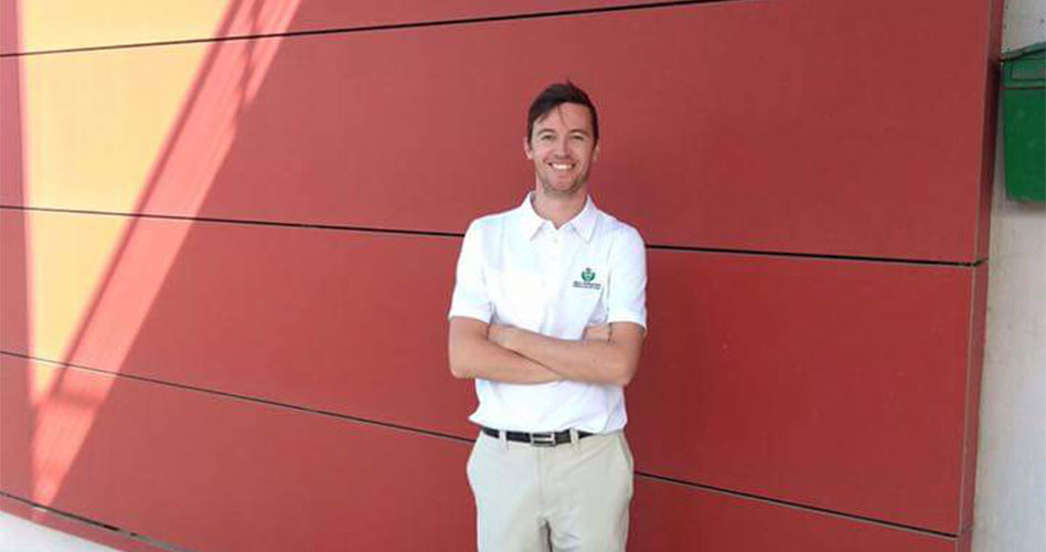 El jugador de Lauro Golf, James Ducker, acabó tercero en el I Puntuable Nacional de Pitch & Putt