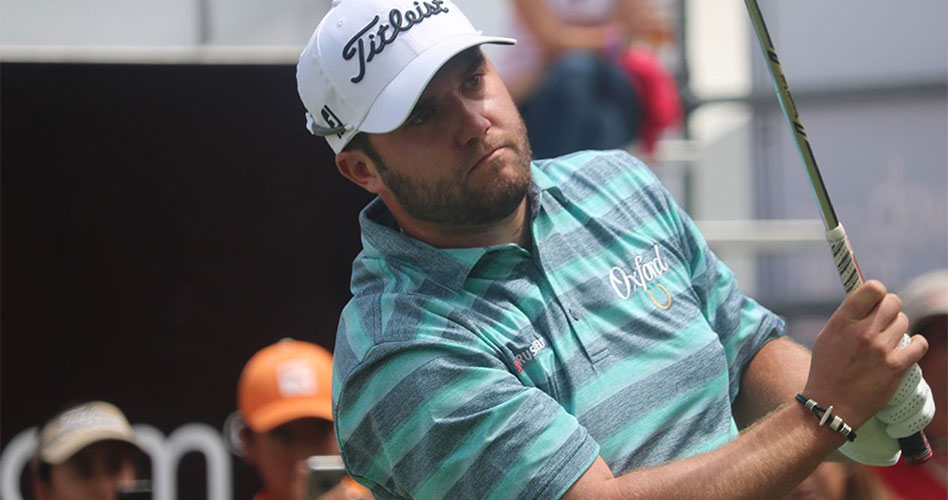 A falta de 18 hoyos por jugar en Bogotá el liderato lo mantiene por segundo día consecutivo, el inglés Ben Taylor (Alex Wood/PGA TOUR)