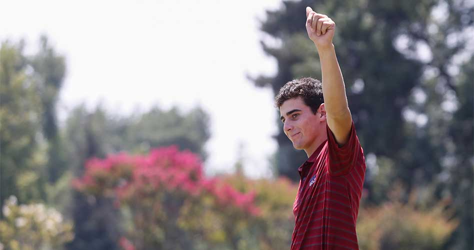 Joaquín Niemann ya realizó sus primeras prácticas con miras a lo que será el Masters 2018