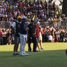 Shubhankar Sharma & Mickelson Hoyo 18