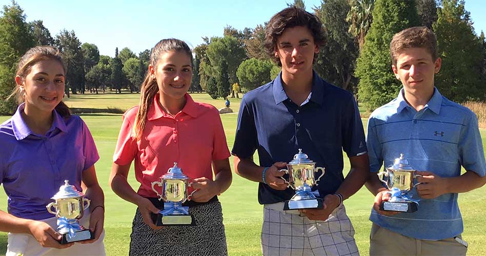 Josefina Rendo, Catalina Rendo, Martín Zavala y Santiago Bailleres