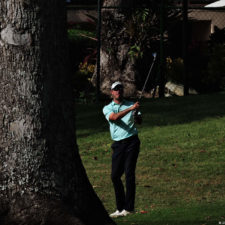 Trujillo comanda las acciones al llegar a los 54 hoyos en el 34º Abierto de Venezuela