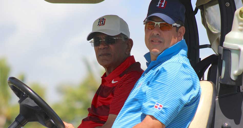 Swing beisbol to golf