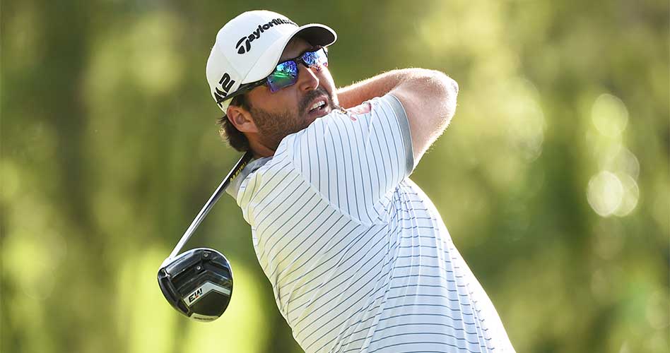 El español Mario Galiano Aguilar durante la tercera ronda del Quito Open 2018. Crédito: Enrique Berardi/PGA TOUR
