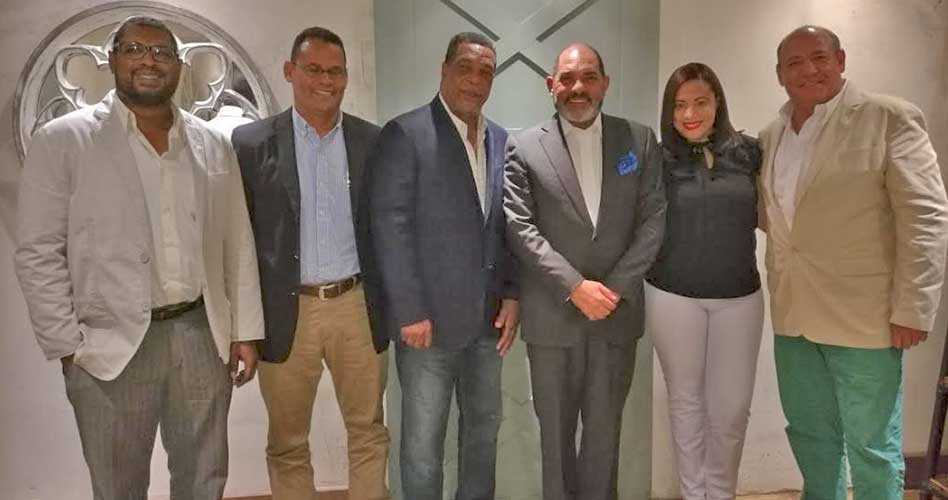 William Melo, Tomas Mercedes, George Bell, Jose Zapata (a quien se dedica el evento), Angelina Taveras y Antonio Ramis