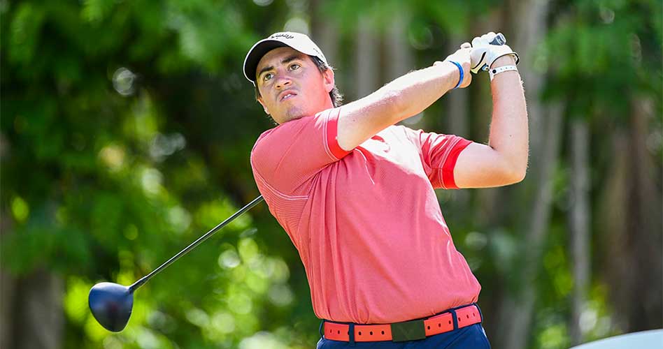 Andrés Gallegos actualmente ocupa el tercer lugar de la Orden de Mérito del PGA TOUR Latinoamérica