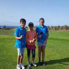 Lanzarote Golf acogió la cuarta prueba del Circuito Infantil de Lanzarote