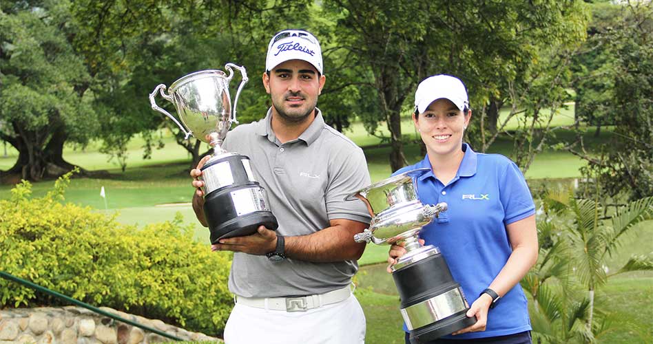 Esteban Restrepo y Silvia Garcés, campeones en 2017