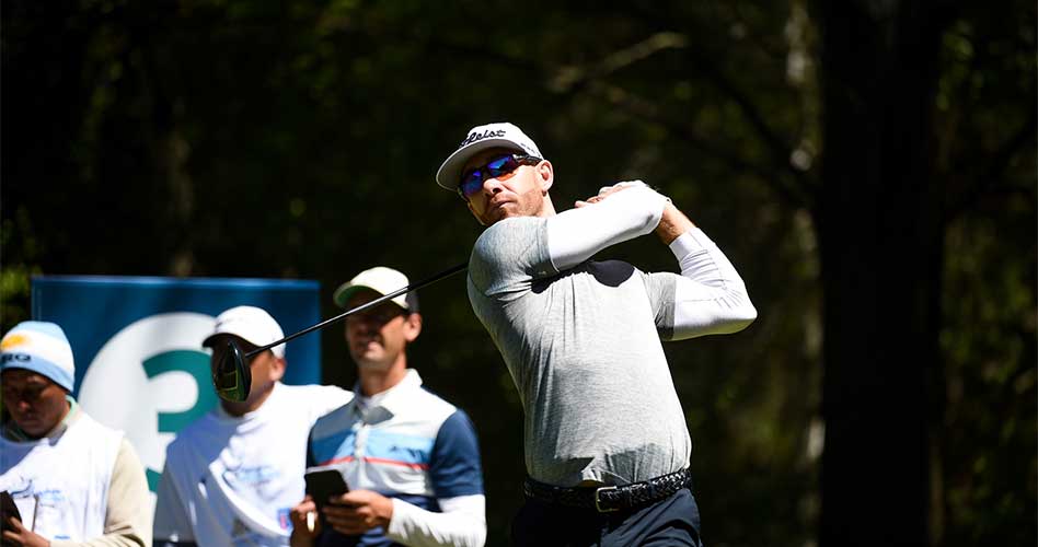 Estanislao Goya arrancó con todo el Neuquén Argentina Classic en Chapelco Golf Club