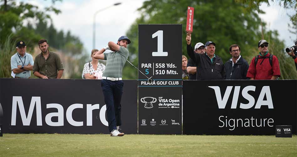 Isidro Benítez (MEX) está a un paso de quedarse con el 113° VISA Open de Argentina presentado por Macro