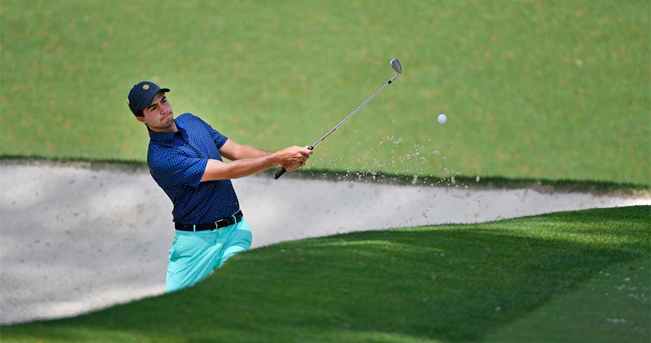 Álvaro Ortiz (MEX) hizo historia en el Masters. / Gentileza: Augusta National Golf Club