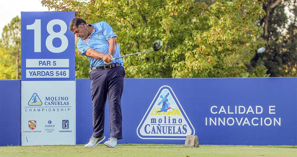 Ricardo González (ARG) es uno de los jugadores destacados que estarán jugando en Cañuelas Golf Club a partir de este jueves. / Gentileza: Enrique Berardi/PGA TOUR.