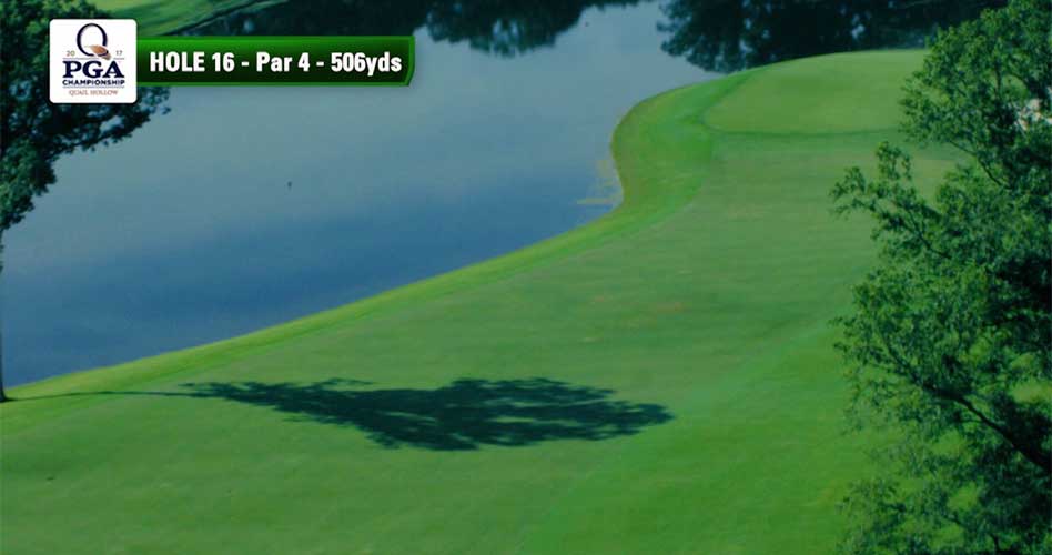 Conozca el Quail Hollow y su dura "Milla Verde" a vista de pájaro, campo que acoge el Wells Fargo