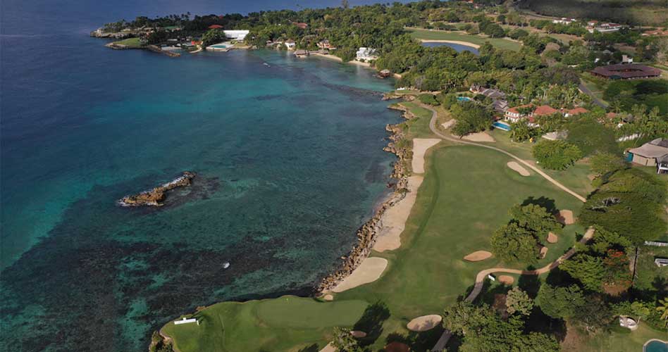 El campo de Teeth of the Dog, Casa de Campo, el diseño creado por el afamado Pete Dye, N° 1 del Caribe y el N° 27 del mundo