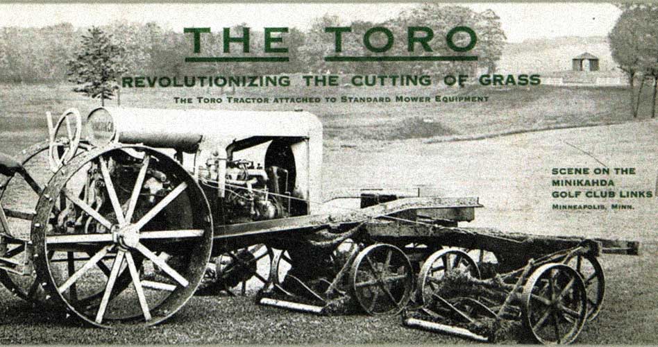 Gracias "The Toro" por más de 100 años en la industria del golf
