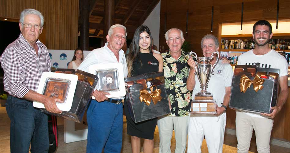 El equipo ganador de la Champions Cup del V Pro-Am Latin America en Casa de Campo Resort & Villas