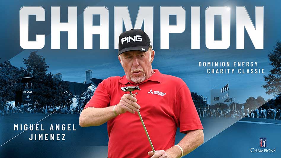 ¡Enorme, Pisha! Jiménez firma una enorme vuelta en Virginia para llevarse el Dominion Energy