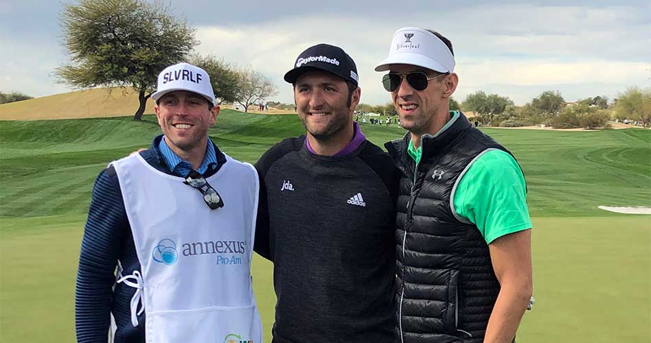 Con los Juegos Olímpicos en el horizonte, Michael Phelps se une a Jon Rahm en el pro-am del miércoles