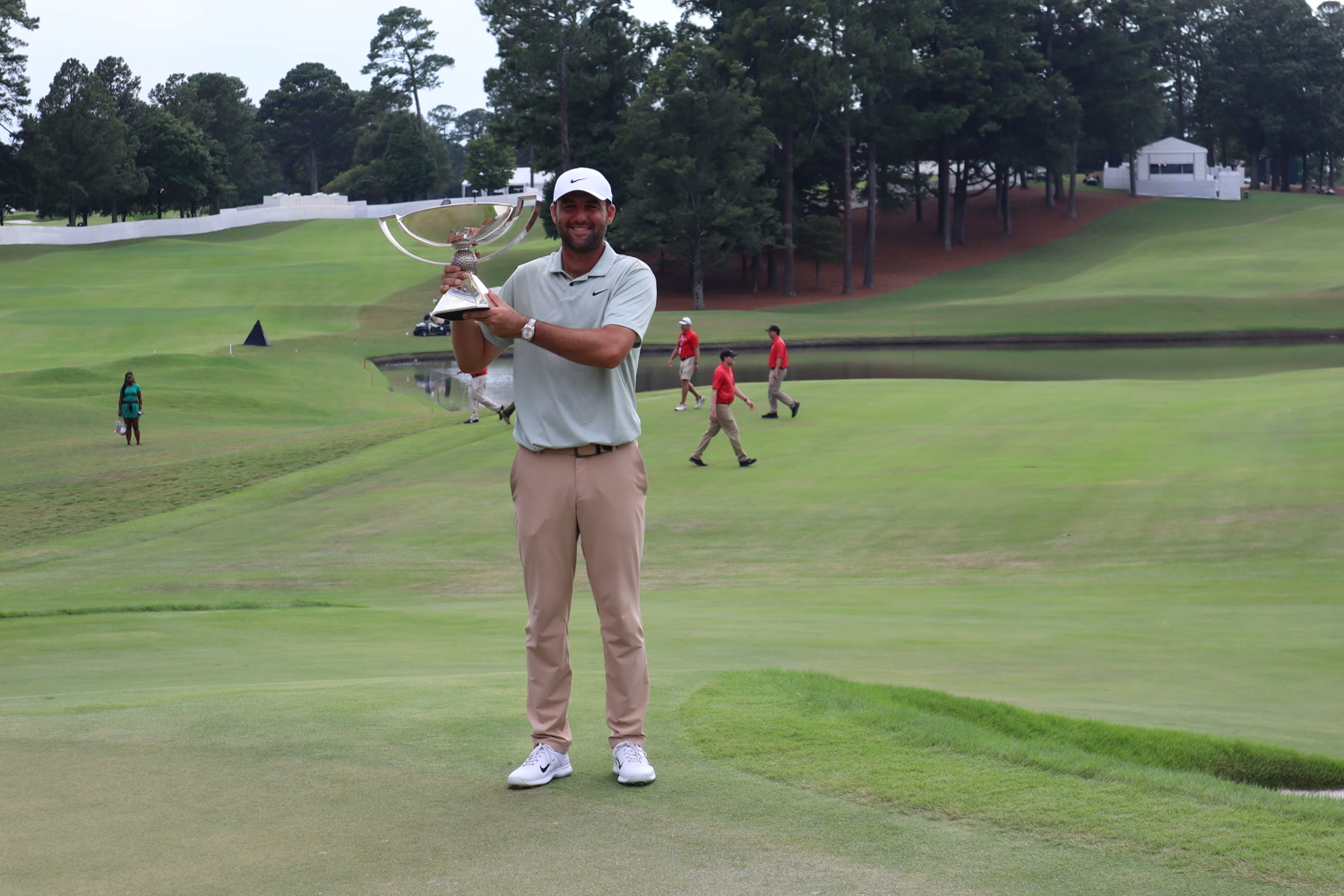 Scottie Scheffler en la Victoria del FedExCup 2024